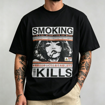 Smoking Kills Graphic Unisex Shirts/Crewneck/Hoodie