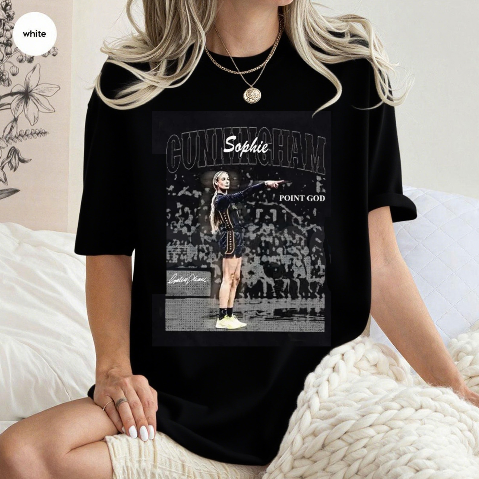 Sophie Cunningham Basketball Comfort Colors Unisex Cotton T-Shirt