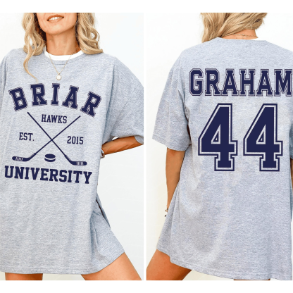 Briar University Graham 44 Hockey, Off Campus Unisex T-shirt/Crewneck/Hoodie