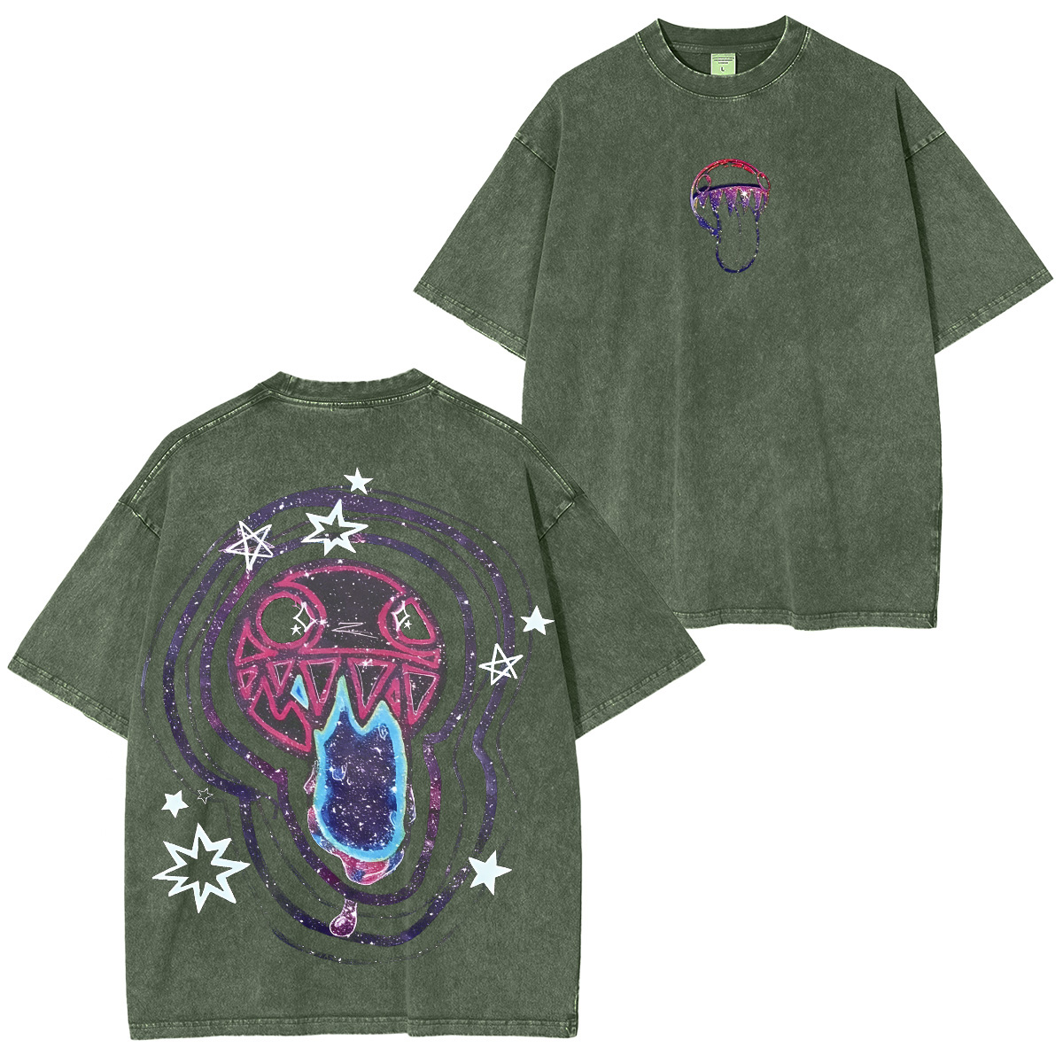 Bubble Tadc Unisex  Washed T-Shirt