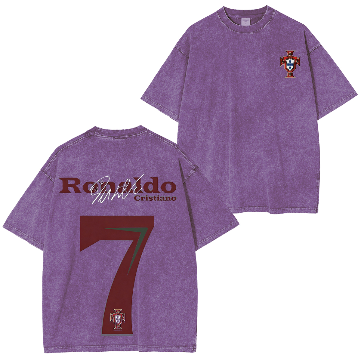 Ronaldo Washed T-shirt/Crewneck/Hoodie