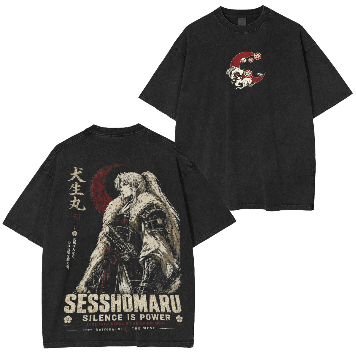 Inuyasha Unisex Washed T-Shirt