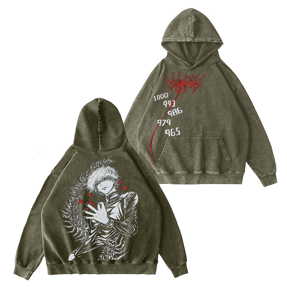 Ken Kaneki Tokyo Ghoul Oversized T-shirt/Crewneck/Hoodie