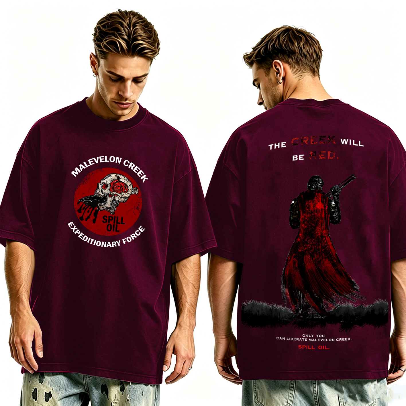 Helldivers 2 Game Washed T-shirt/Crewneck/Hoodie