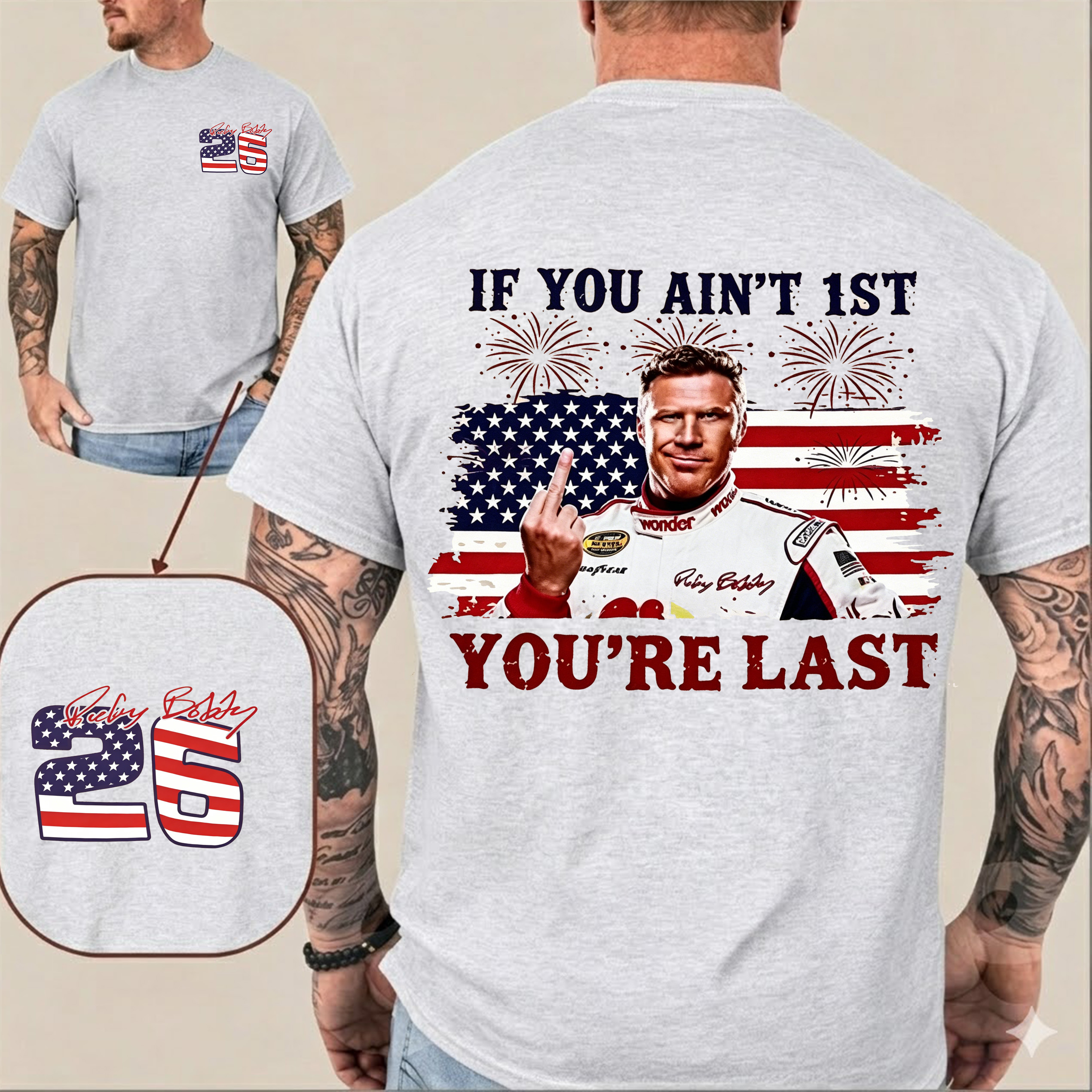 Rocky Bobby fans this 4th of July Unisex Shirts/Crewneck/Hoodie