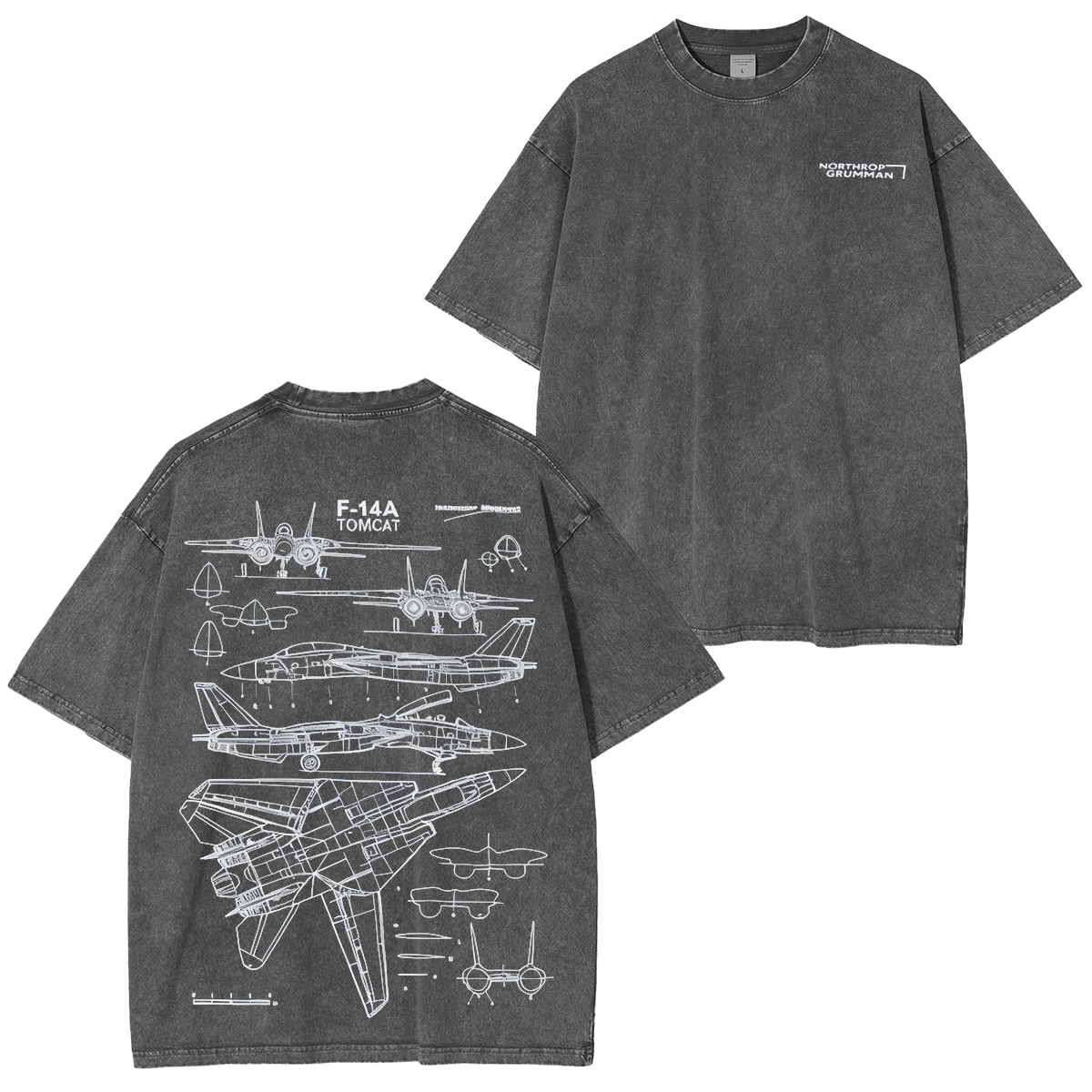 F-14 Tomcat Is Insane Vintage Washed T-shirt/Crewneck/Hoodie