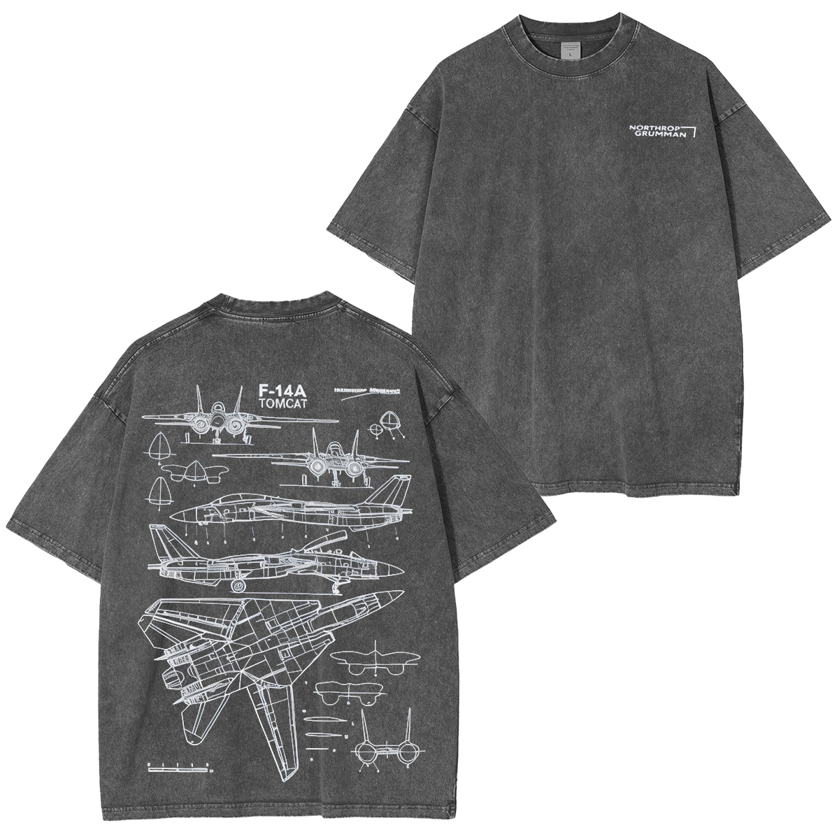 F-14 Tomcat Is Insane Vintage Washed T-shirt/Crewneck/Hoodie