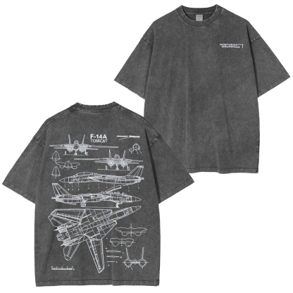 F-14 Tomcat Is Insane Vintage Washed T-shirt/Crewneck/Hoodie