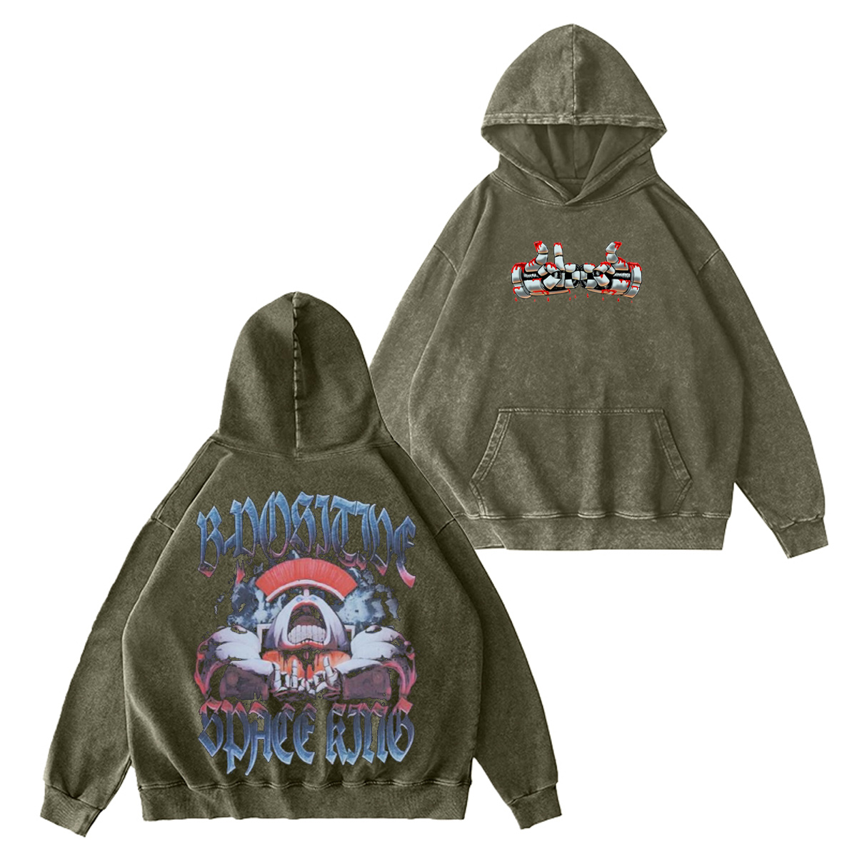 B-Positive Space King Oversized T-shirt/Crewneck/Hoodie