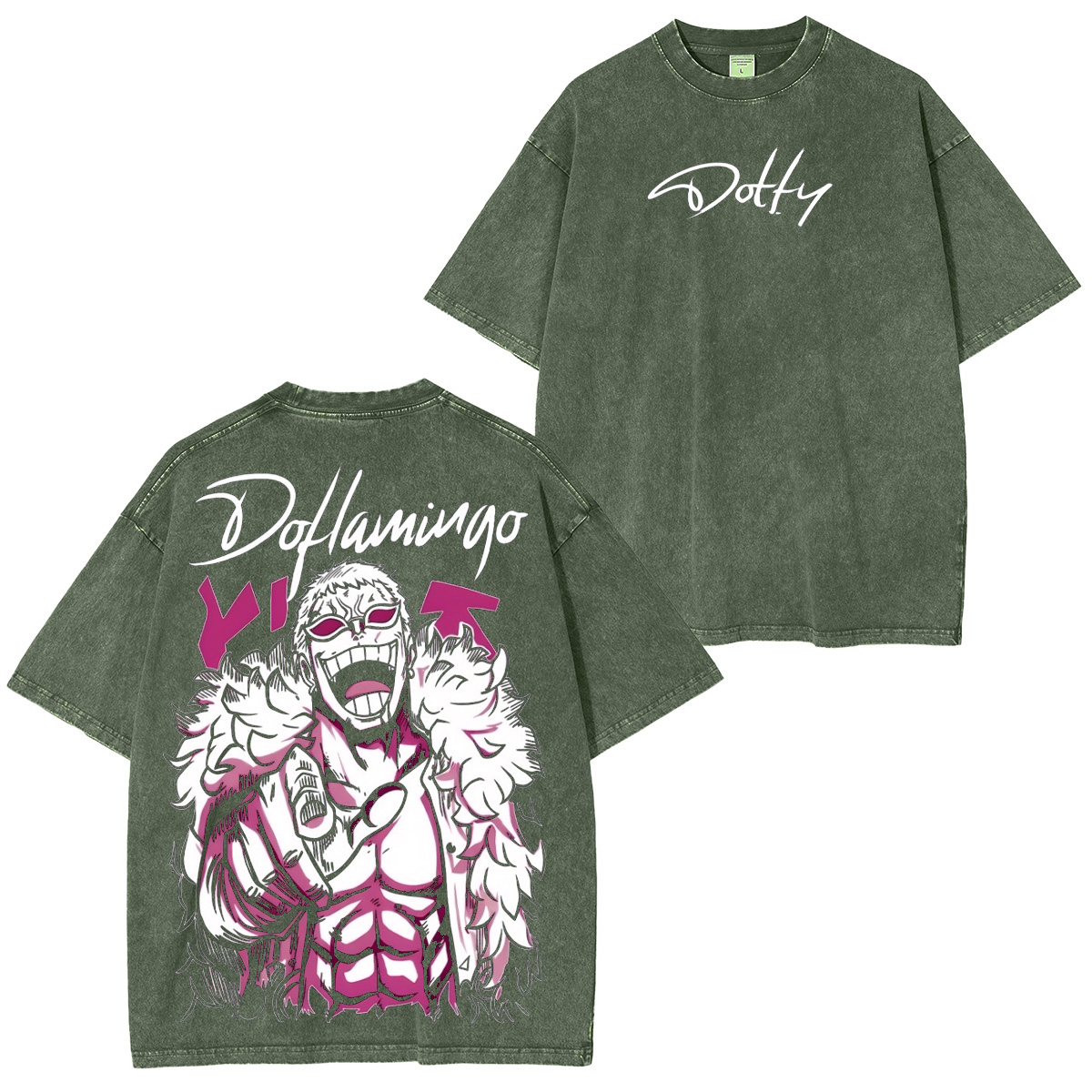 Doflamingo Unisex Washed T-Shirt