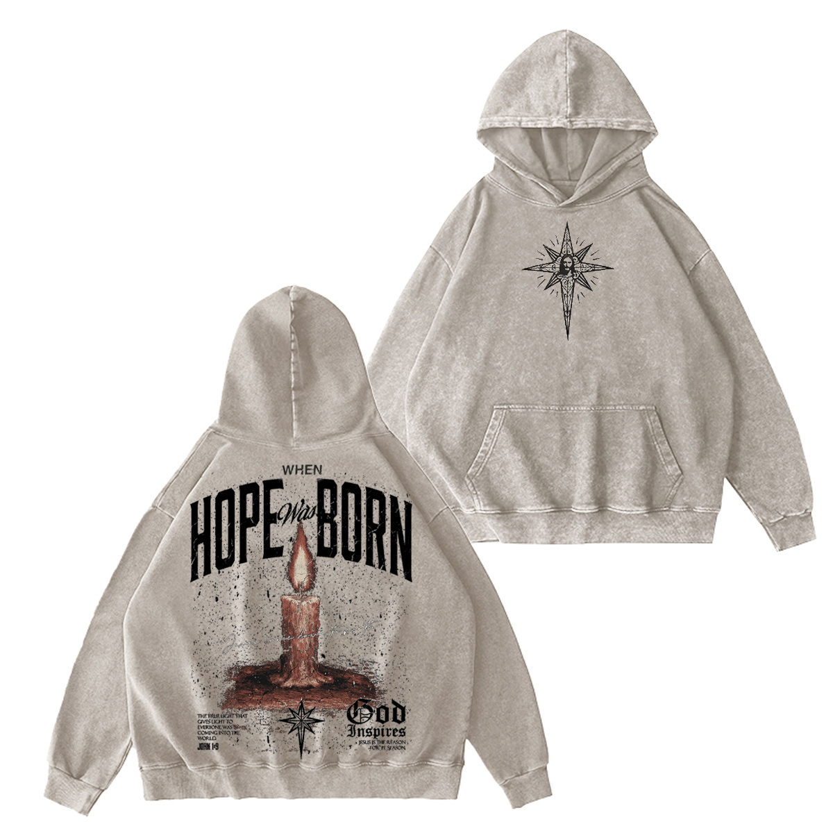 Hope Was Born Oversized T-shirt/Crewneck/Hoodie