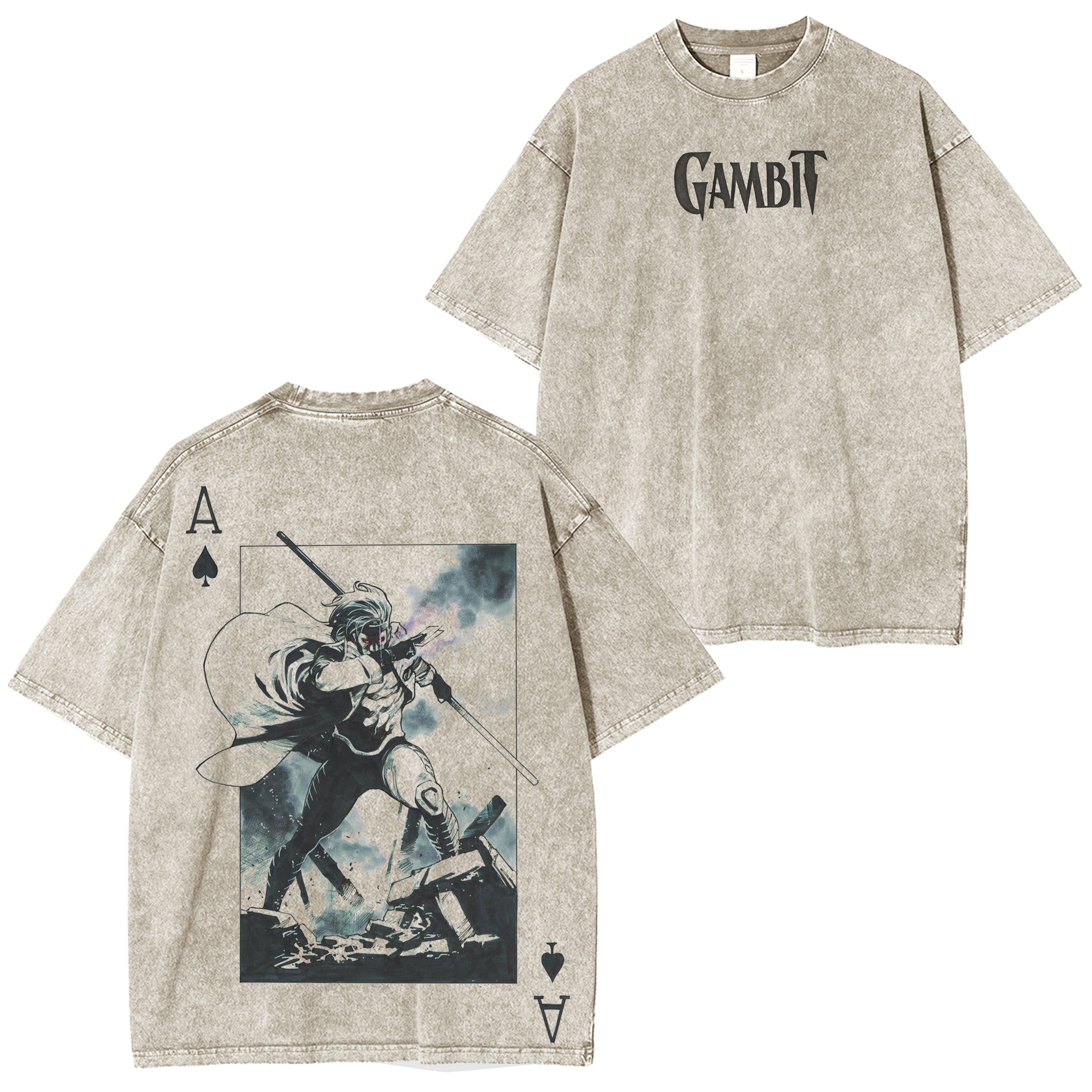 Gambit The Dark Style Superhero T-Shirt