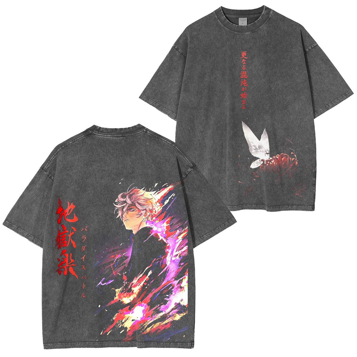 Jigokuraku Oversized T-shirt/Crewneck