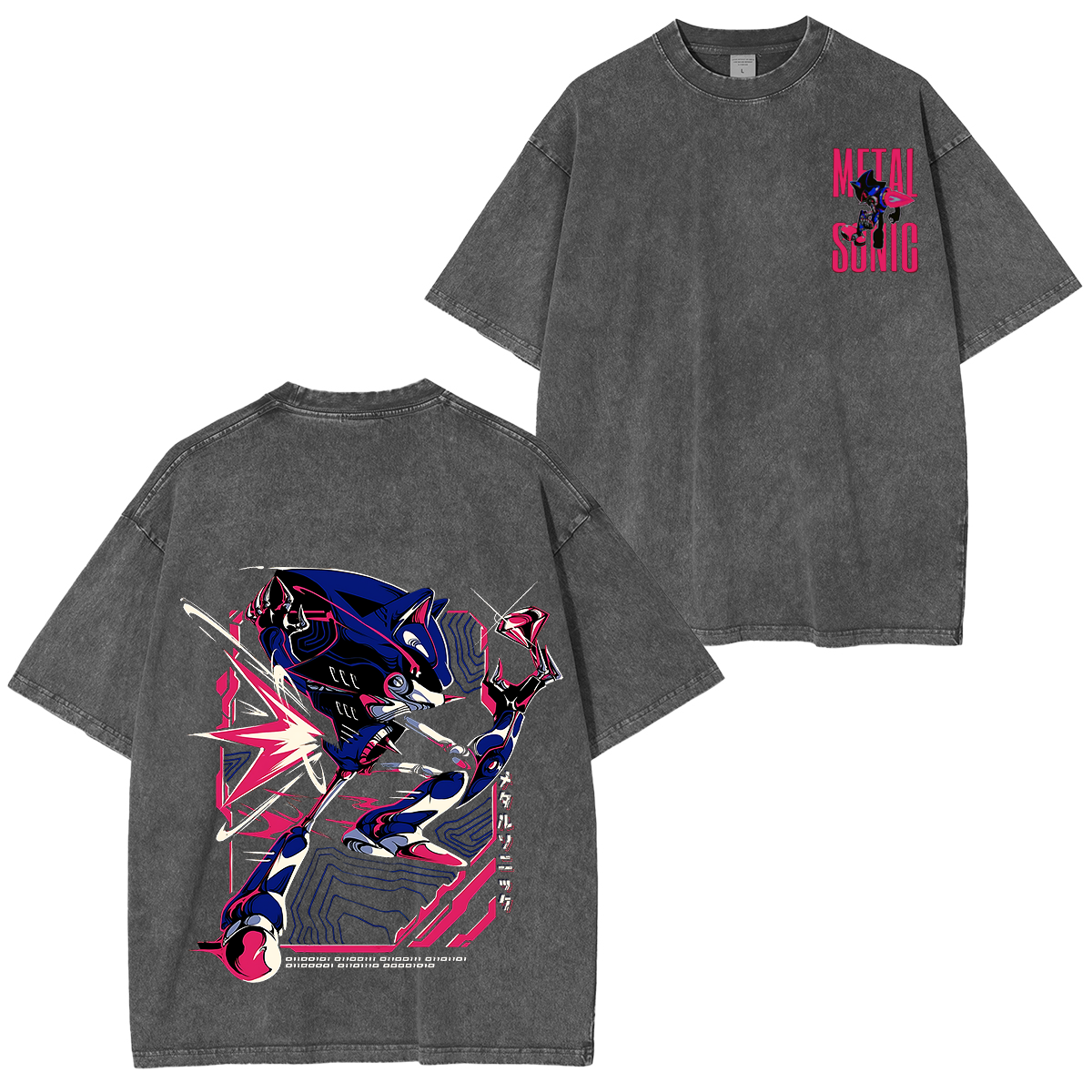 Metal Sonic Oversized T-shirt/Crewneck/Hoodie