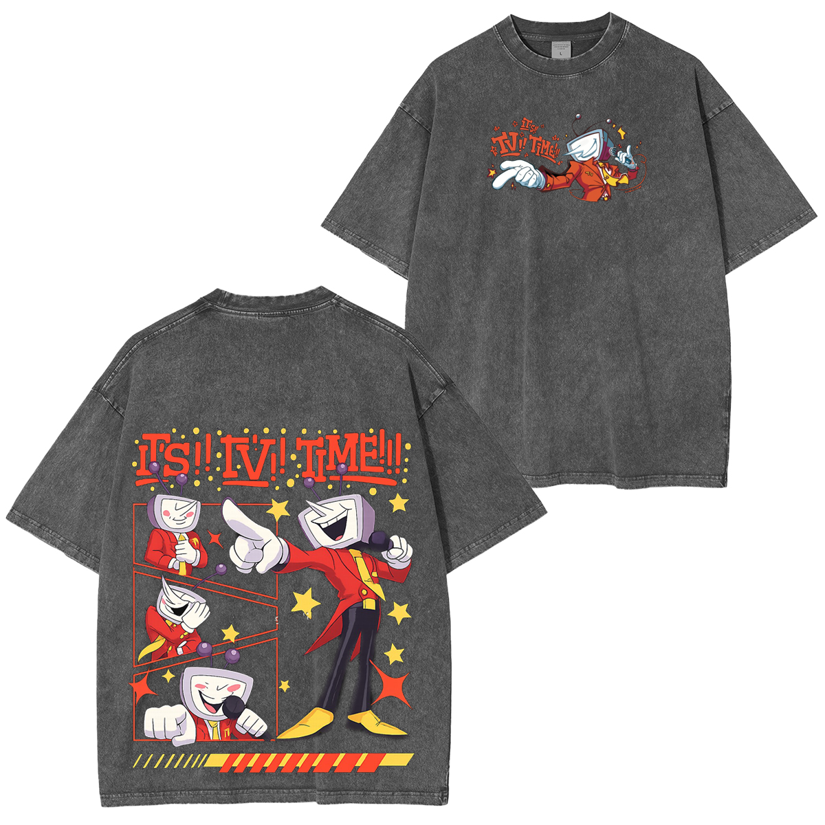 Tenna Deltarune Game Variants  Oversized T-shirt/Crewneck/Hoodie