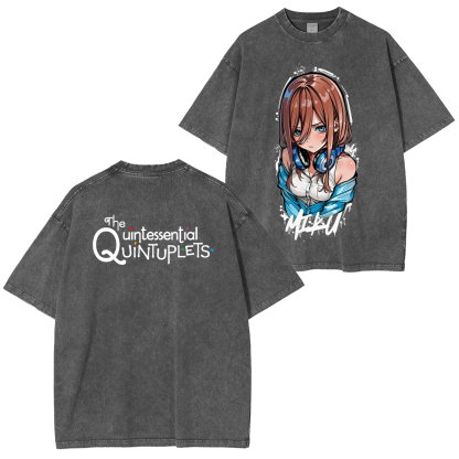 The Quintessential Quintuplets Variants  Oversized T-shirt/Crewneck/Hoodie