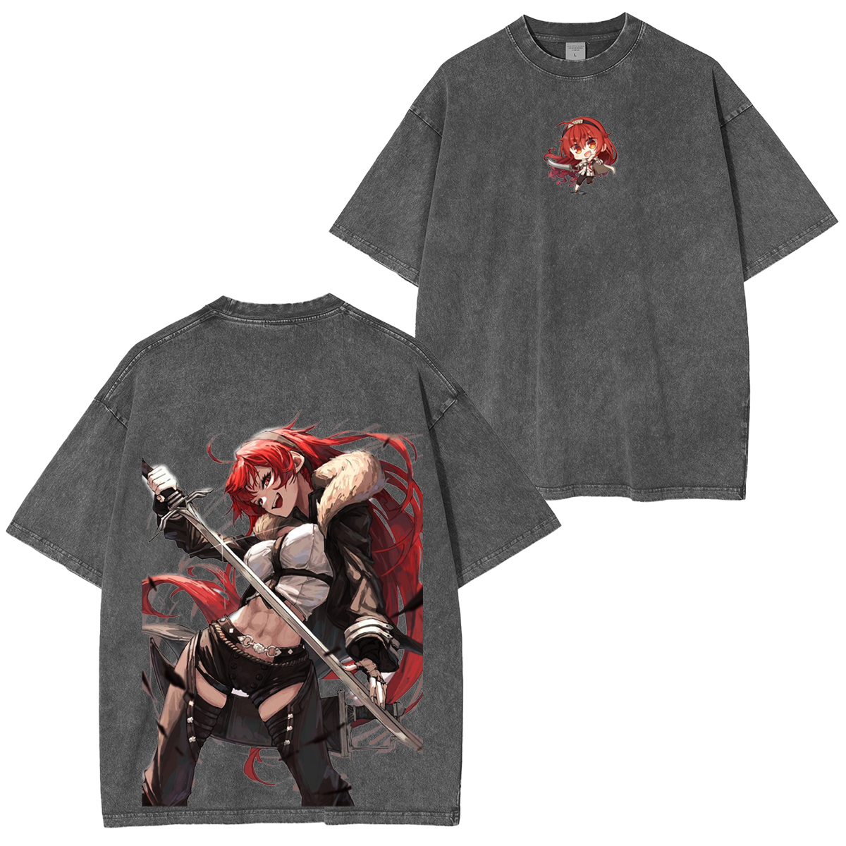 Eris Boreas Greyrat Washed T-shirt/Crewneck/Hoodie