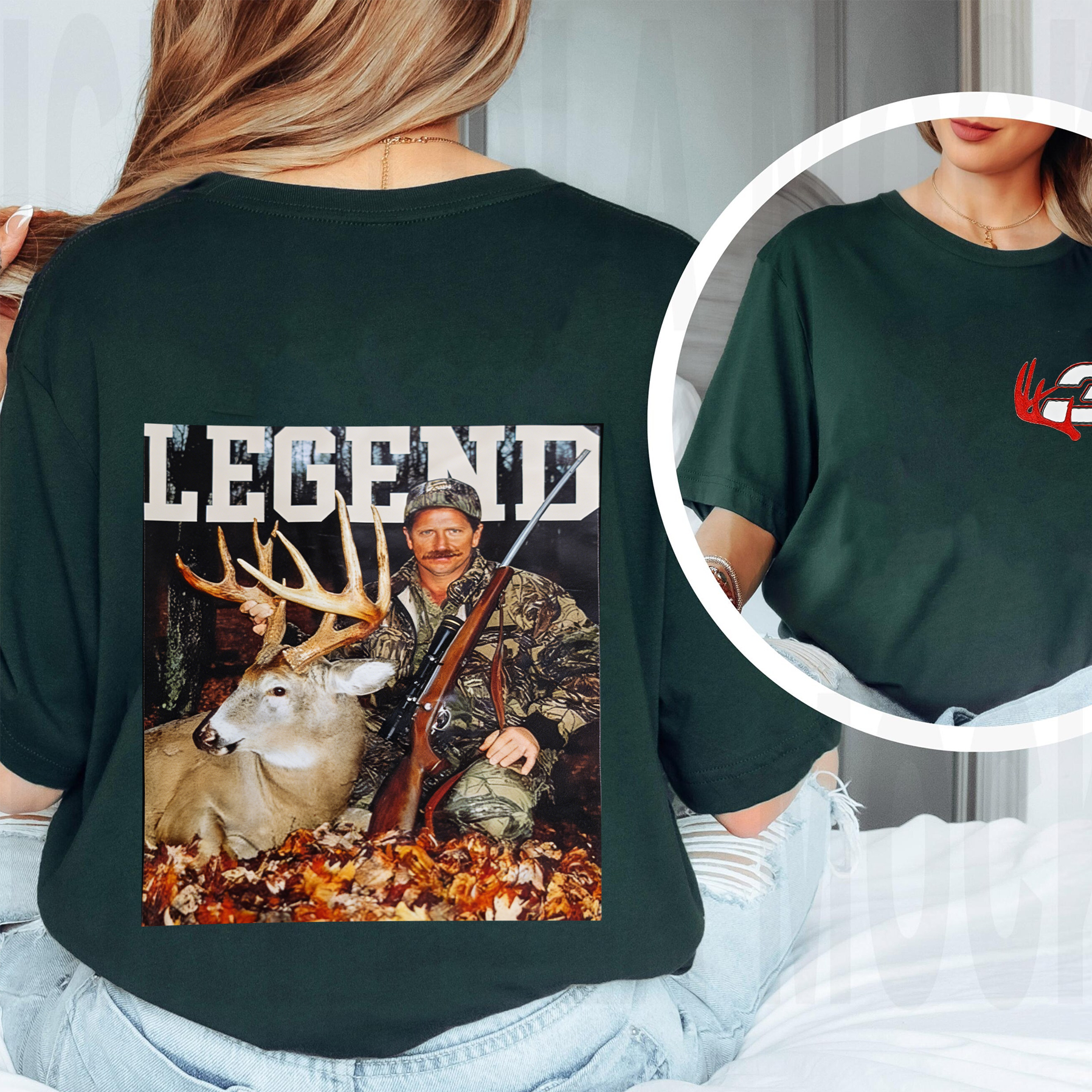 Realtree Deer Hunting Unisex T-shirt/Crewneck/Hoodie