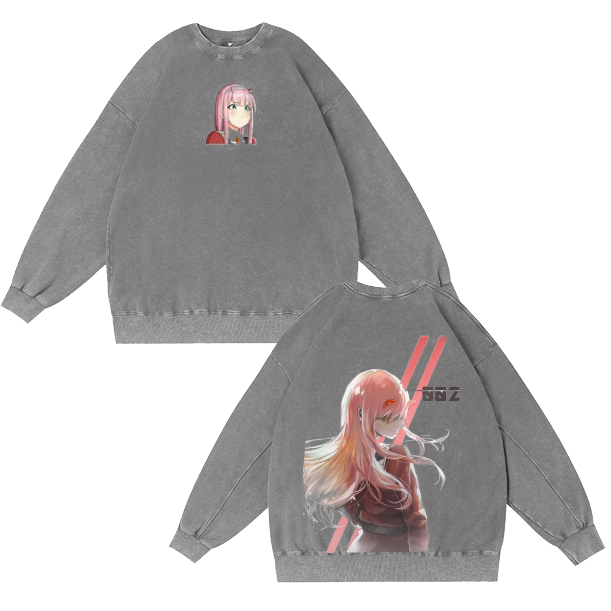 DARLING in the FRANXX Washed T-shirt/Crewneck/Hoodie