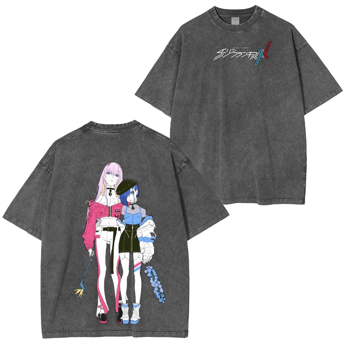 DARLING in the FRANXX Washed T-shirt/Crewneck/Hoodie