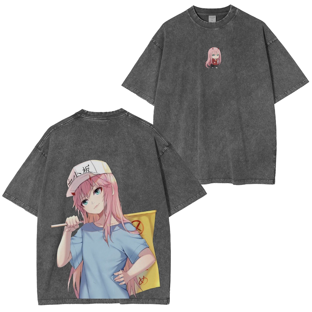 DARLING in the FRANXX Washed T-shirt/Crewneck/Hoodie
