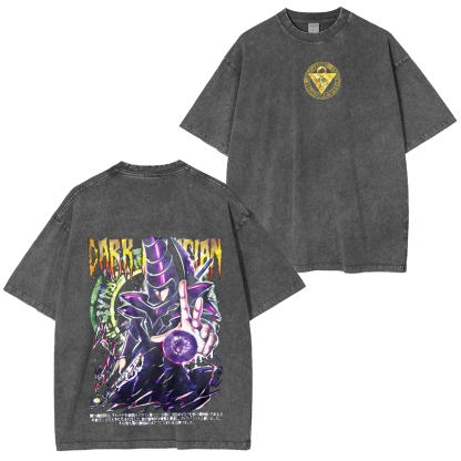 Yu-Gi-Oh! Dark Magician vintage Washed T-shirt/Crewneck/Hoodie
