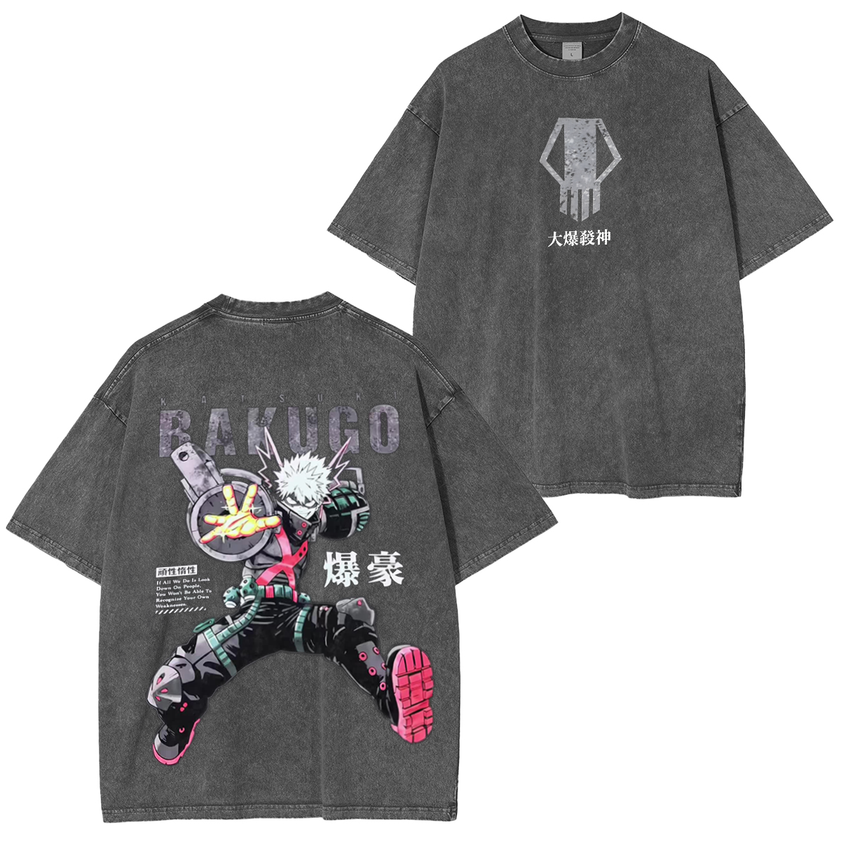 My Hero Academia Washed T-shirt/Crewneck/Hoodie