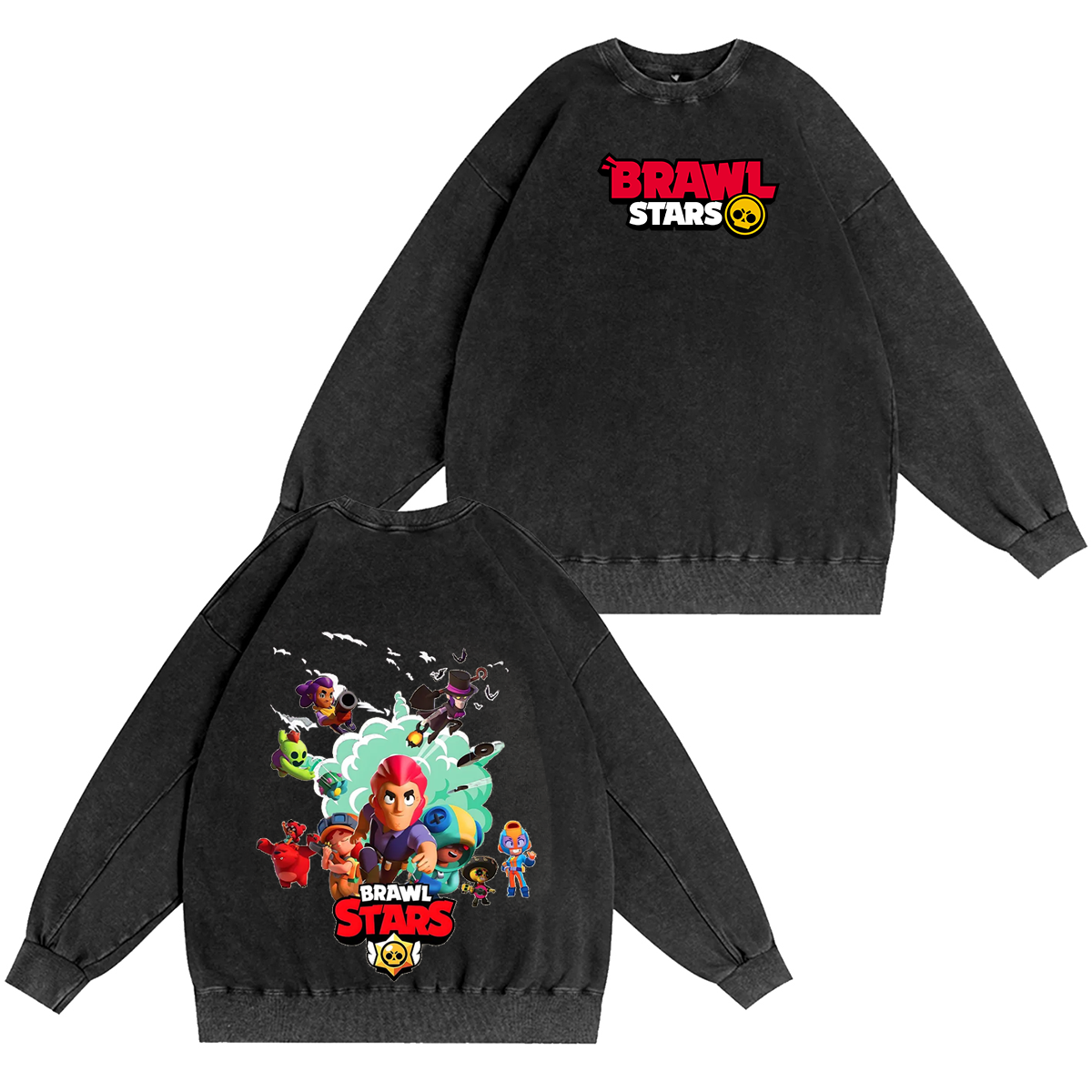 Brawl Stars Game Mens Graphic Oversized T-shirt/Crewneck/Hoodie