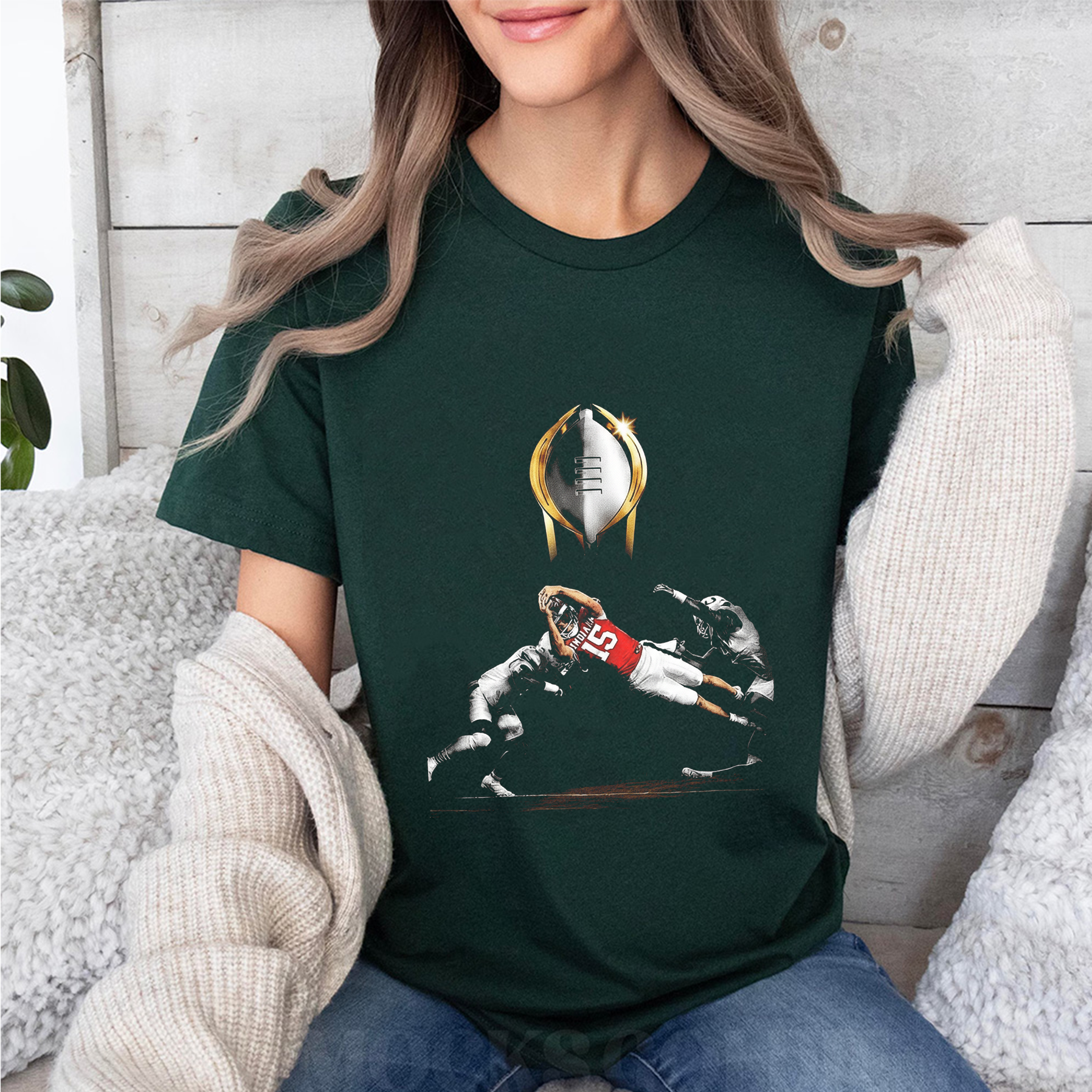 Fernando Mendoza Heisman Moment 2026 Unisex T-shirt/Crewneck/Hoodie