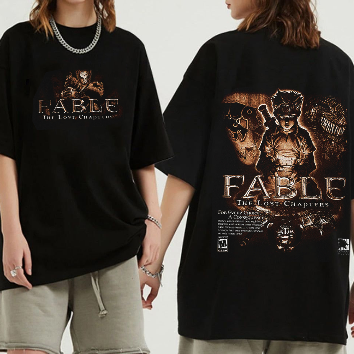 Fable: The Lost Chapters Washed T-shirt/Crewneck/Hoodie