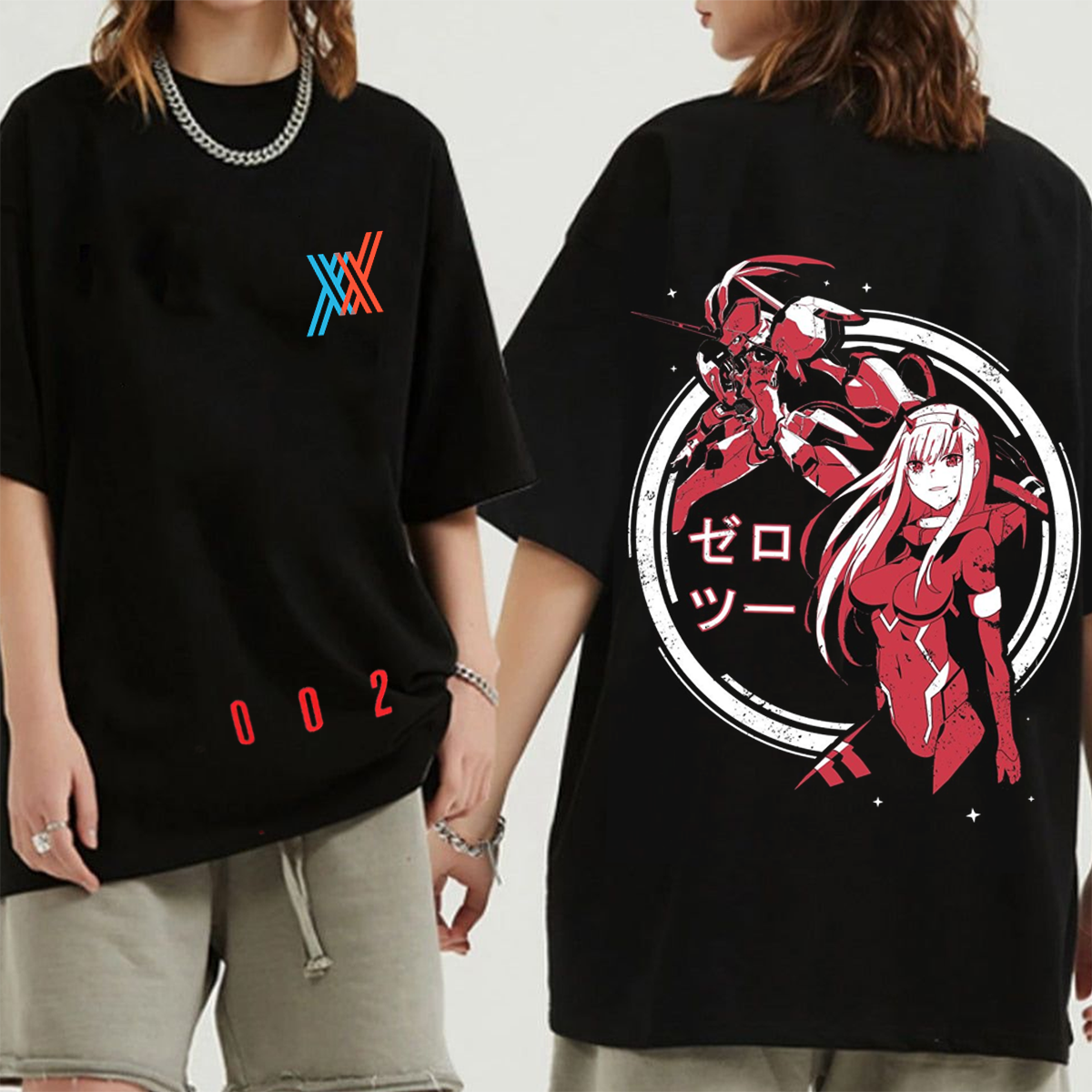 DARLING in the FRANXX Washed T-shirt/Crewneck/Hoodie