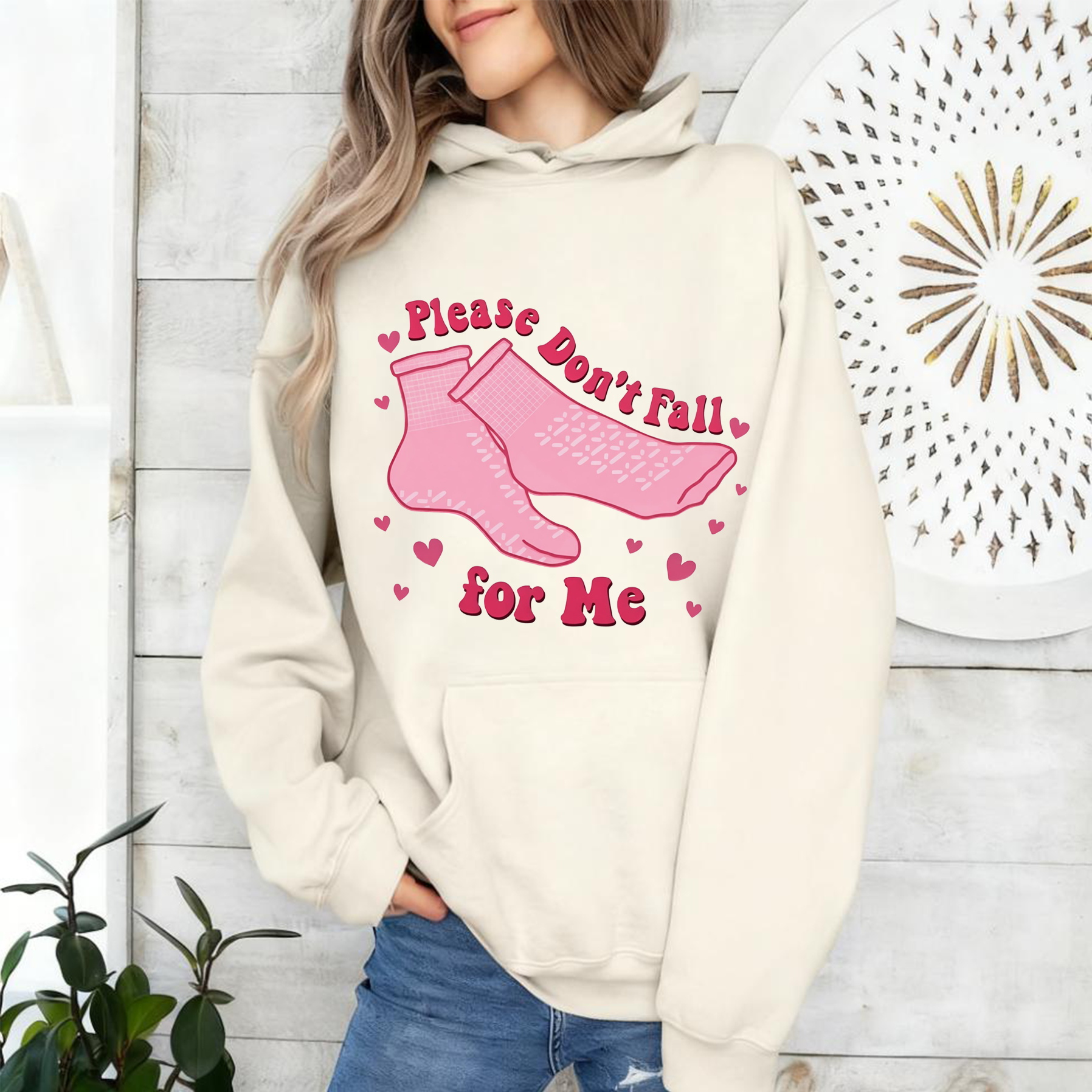 Valentines Sweater Please Dont Fall For Me Unisex Shirt/Crewneck/Hoodie