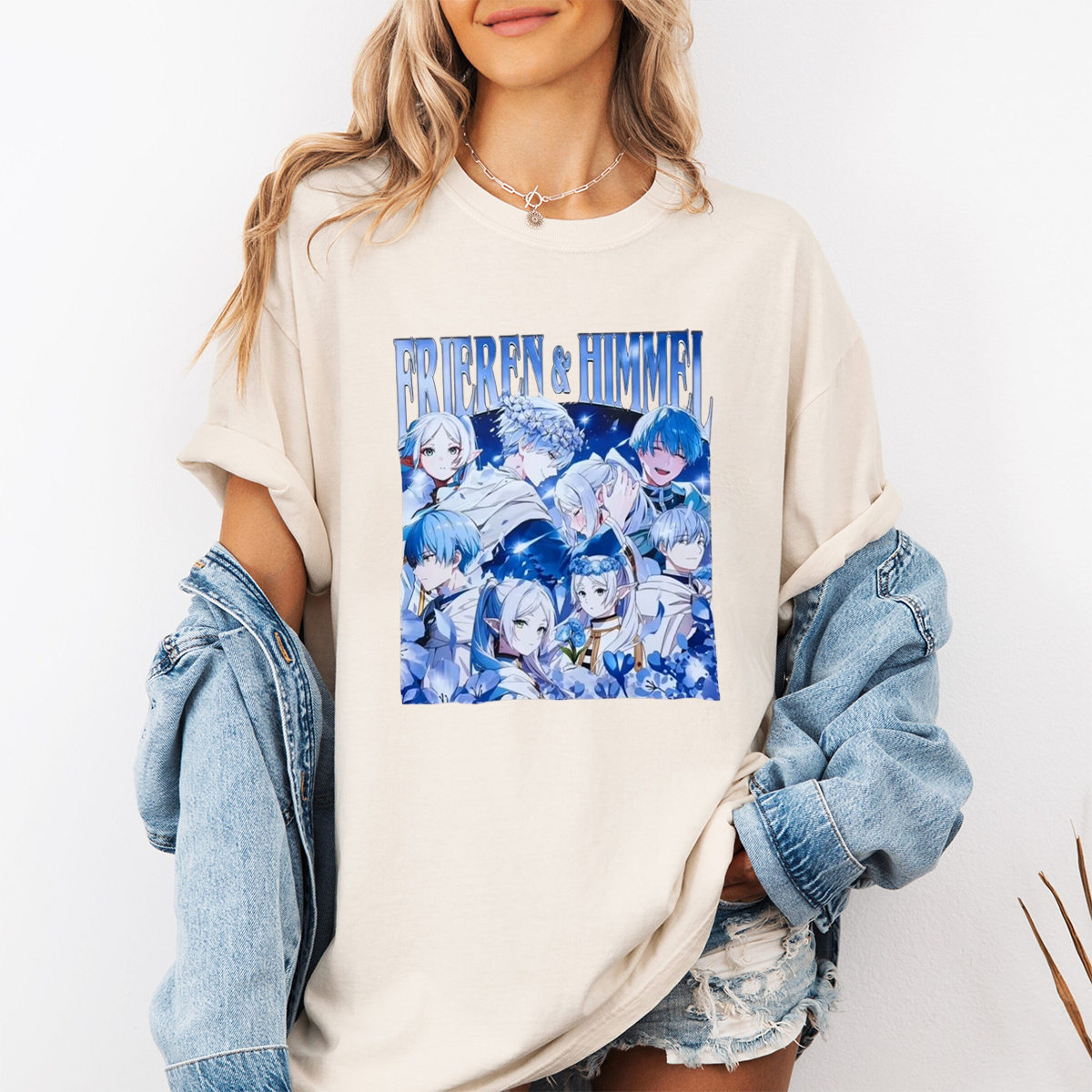 Frieren Himmel Oversized T-shirt/Crewneck/Hoodie