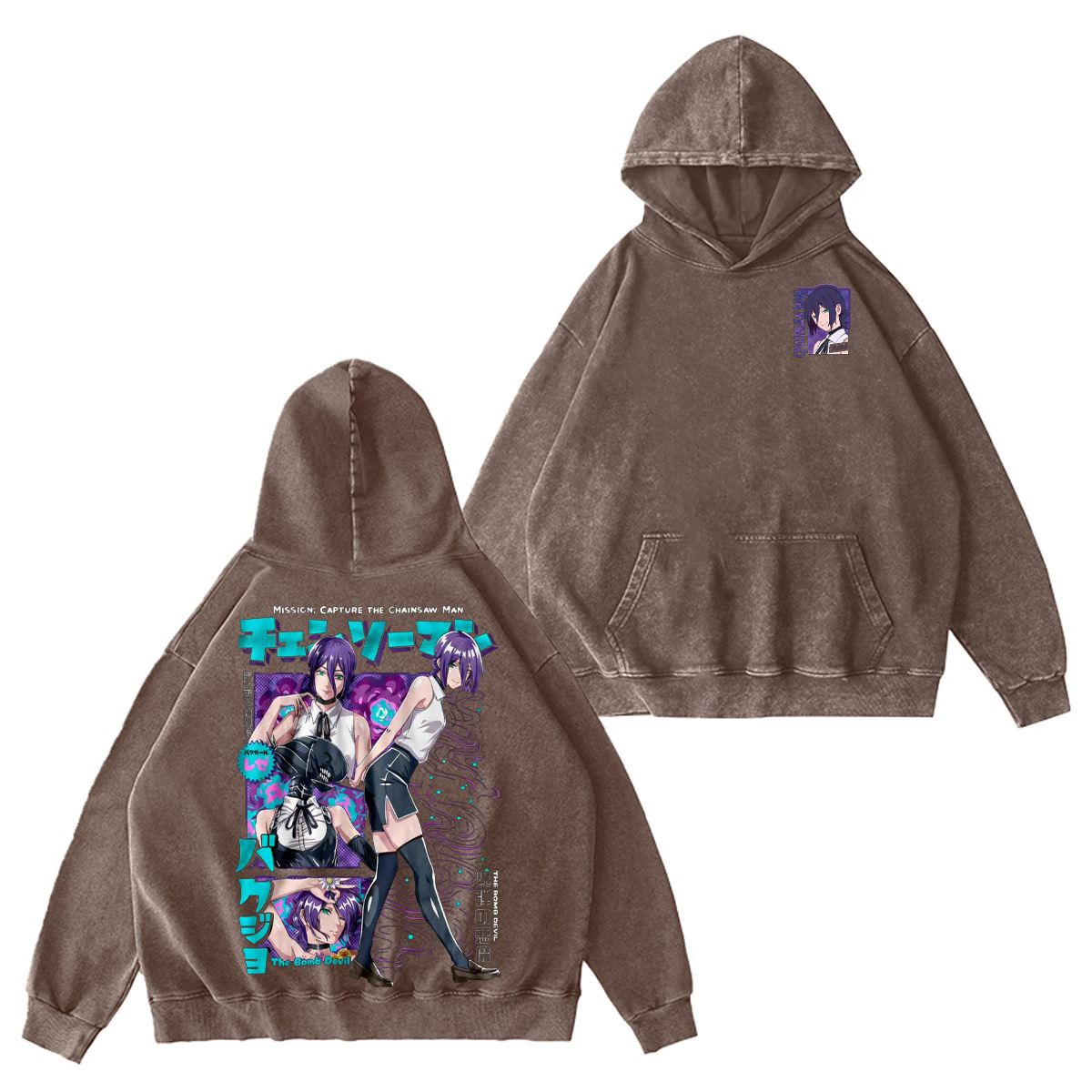Reze Chainsaw Man Oversized T-shirt/Crewneck/Hoodie