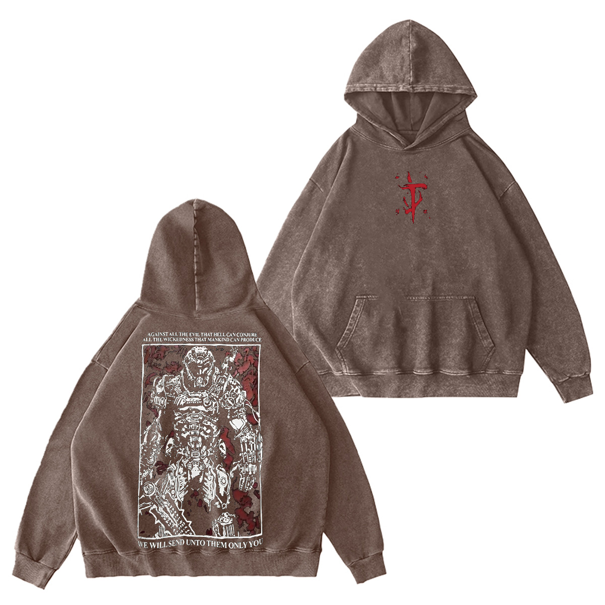 Doom Slayer Oversized T-shirt/Crewneck/Hoodie