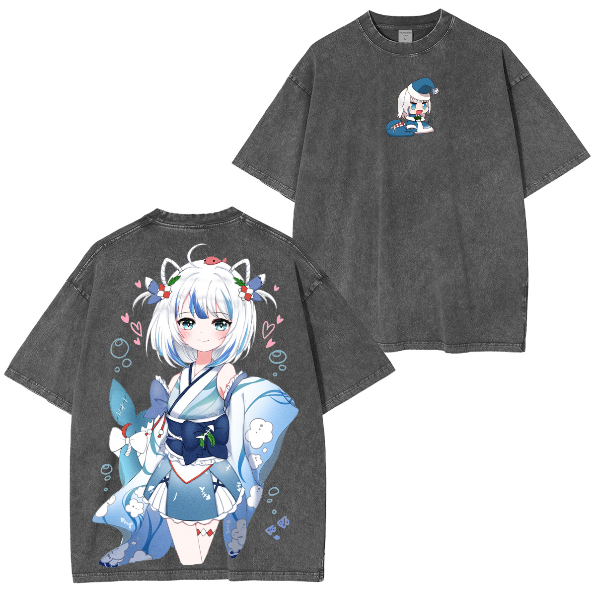 Gawr Gura Oversized T-shirt/Crewneck/Hoodie