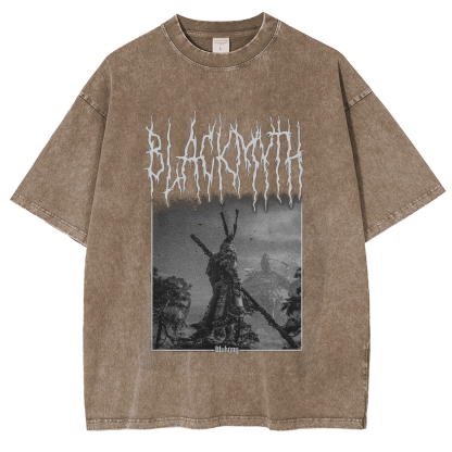 Black Myth Wukong Vintage Unisex Washed T-Shirt