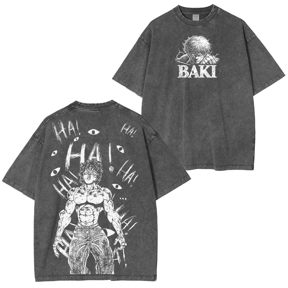 Yujiro Hanma Baki the Grappler Oversized T-shirt/Crewneck/Hoodie