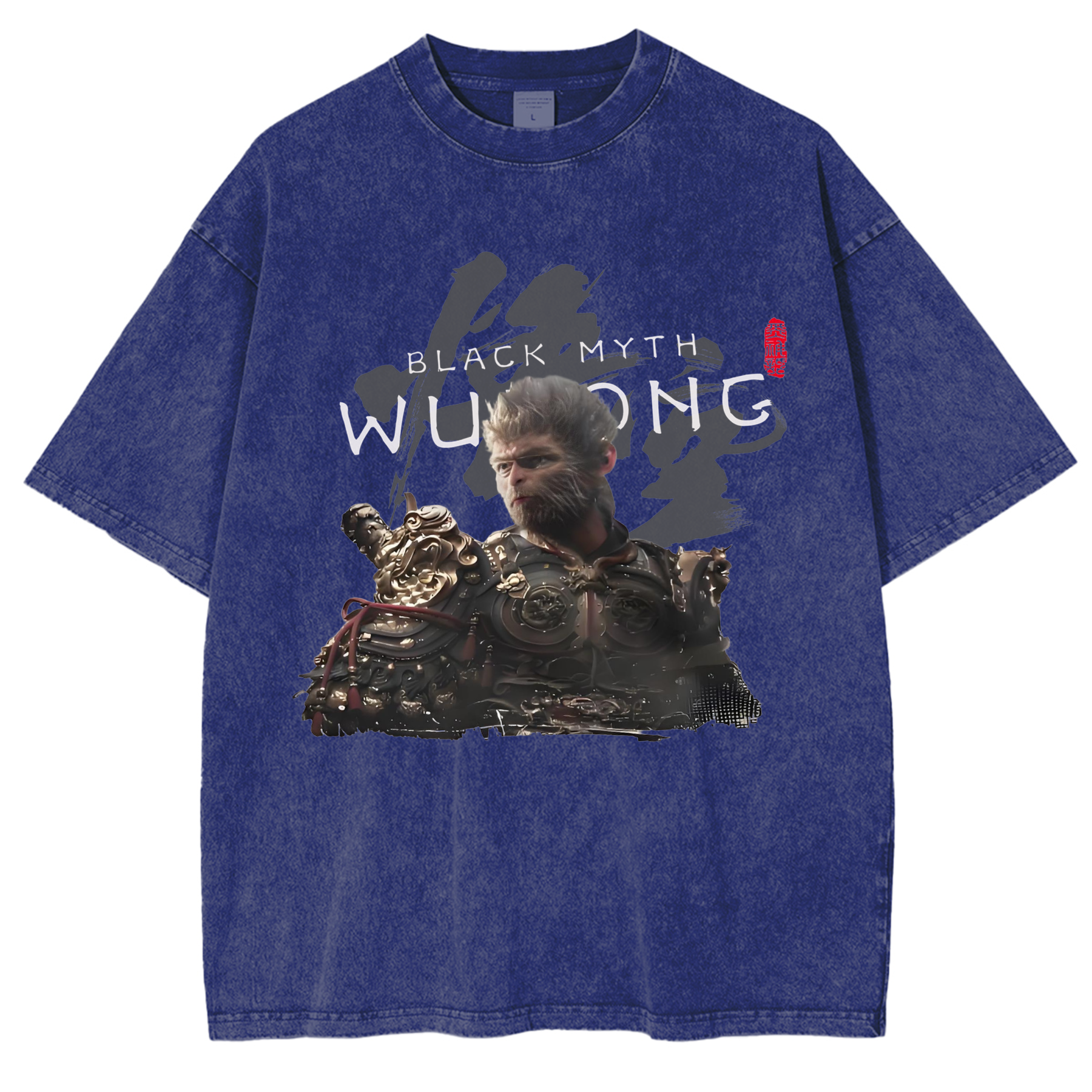 Sun Wukong Vintage Unisex Washed T-Shirt