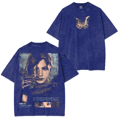 Enter the Survival Horror Resident Evil Washed T-shirt/Crewneck/Hoodie