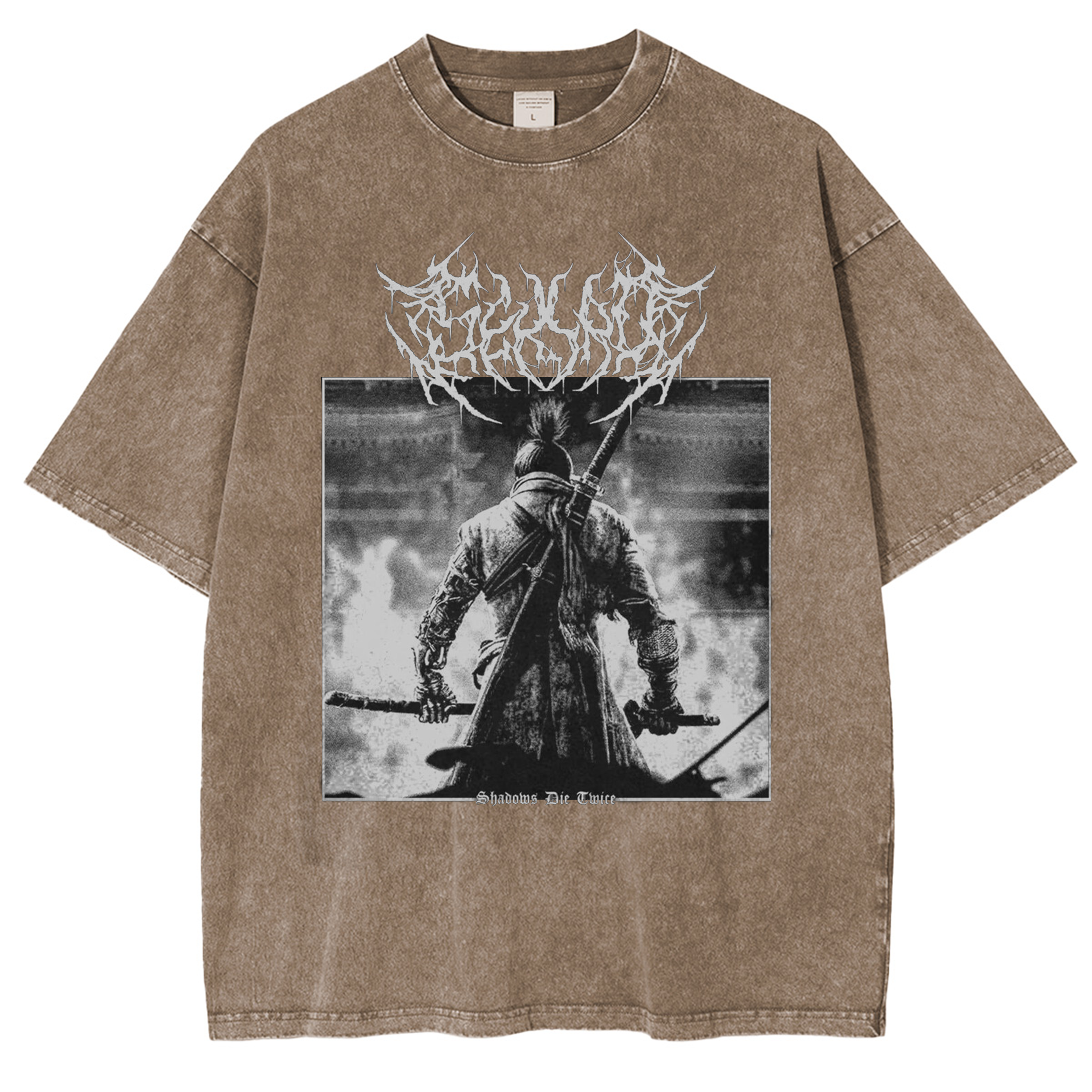 Sekiro: Shadows Die Twice Vintage Unisex Washed T-Shirt