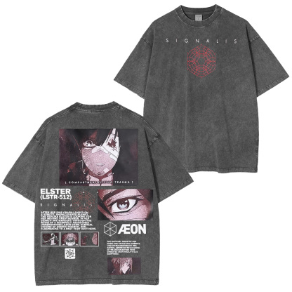 SIGNALIS Washed T-shirt/Crewneck/Hoodie