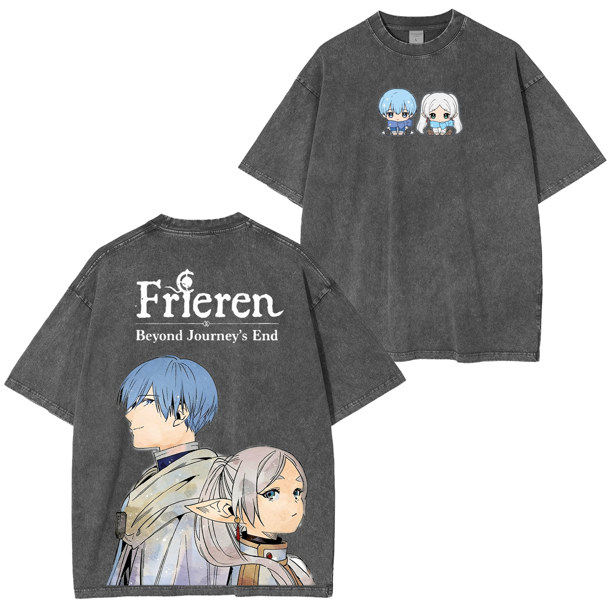 Frieren: Beyond Journey's End Vintage Washed T-shirt/Crewneck/Hoodie