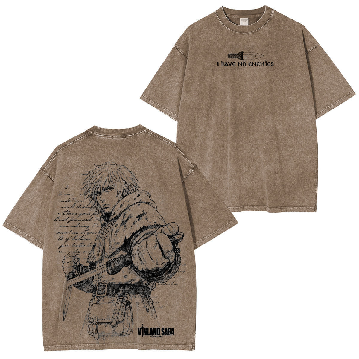 Vinland Saga Vintage Washed T-shirt/Crewneck/Hoodie