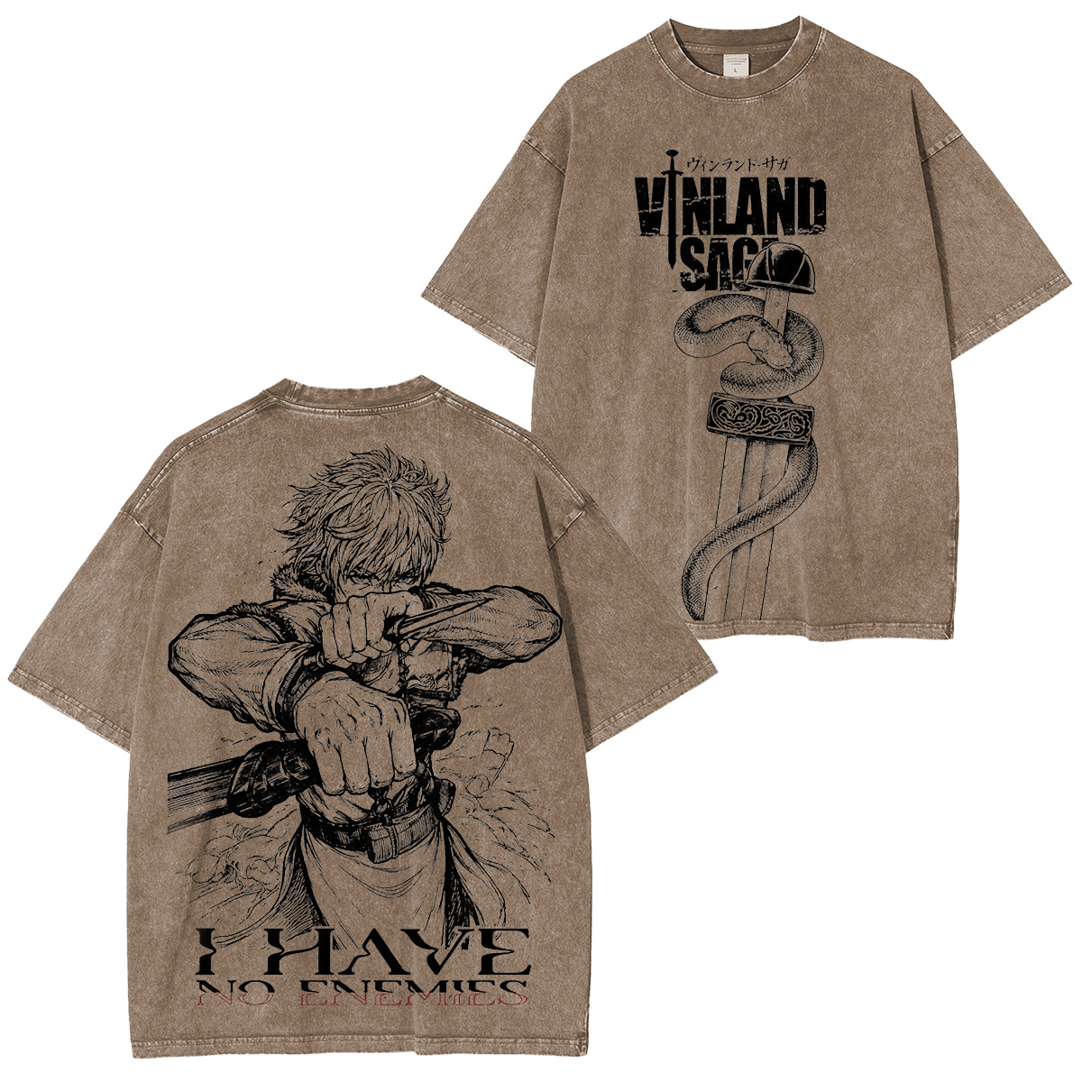 Vinland Saga Vintage Washed T-shirt/Crewneck/Hoodie