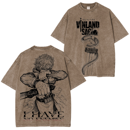 Vinland Saga Vintage Washed T-shirt/Crewneck/Hoodie