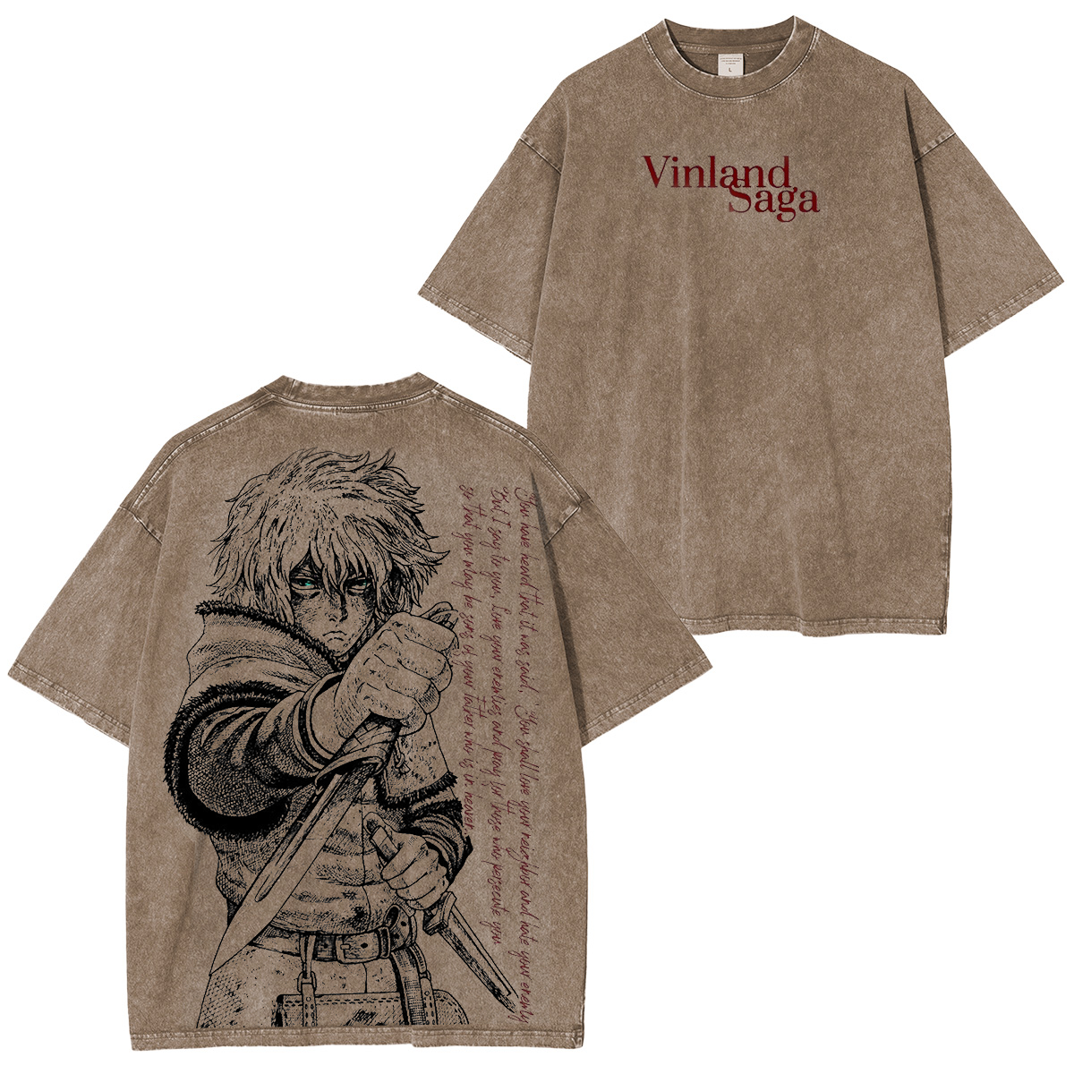 Vinland Saga Vintage Washed T-shirt/Crewneck/Hoodie