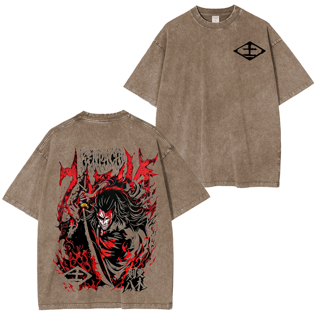 Bleach Unisex Washed T-Shirt