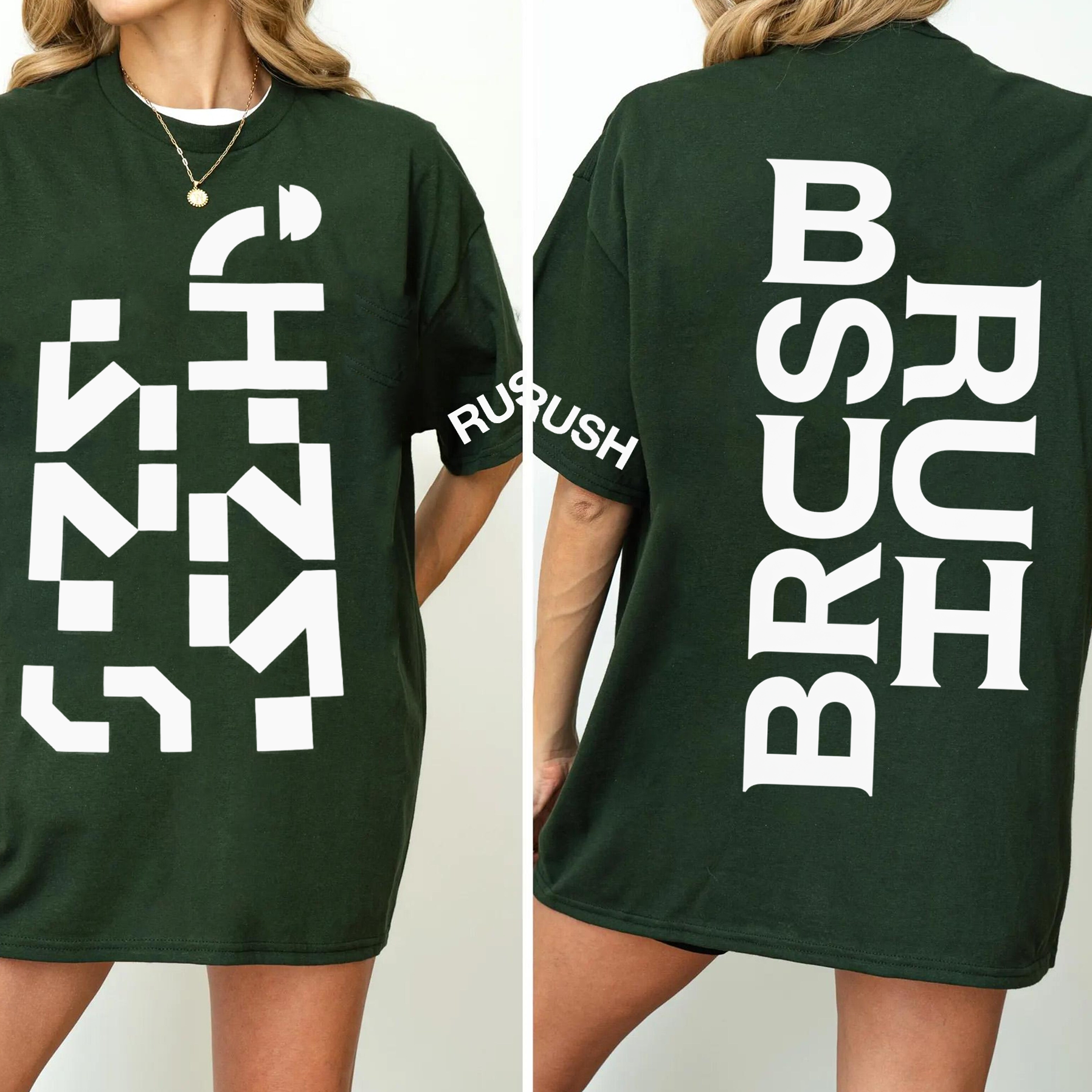 Achromatic Rush Oversized T-shirt/Crewneck/Hoodie