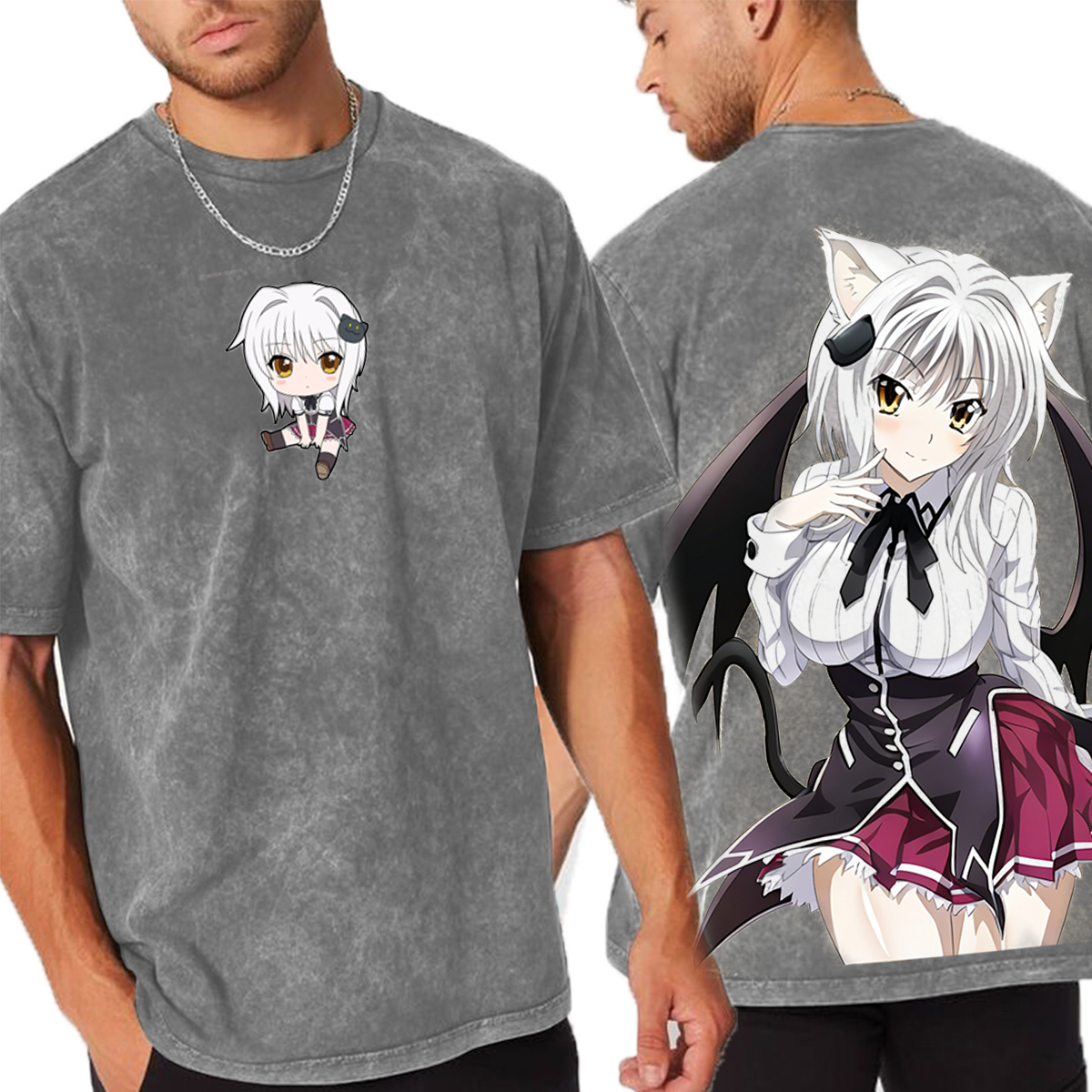 High School DxD Unisex  Washed T-Shirt